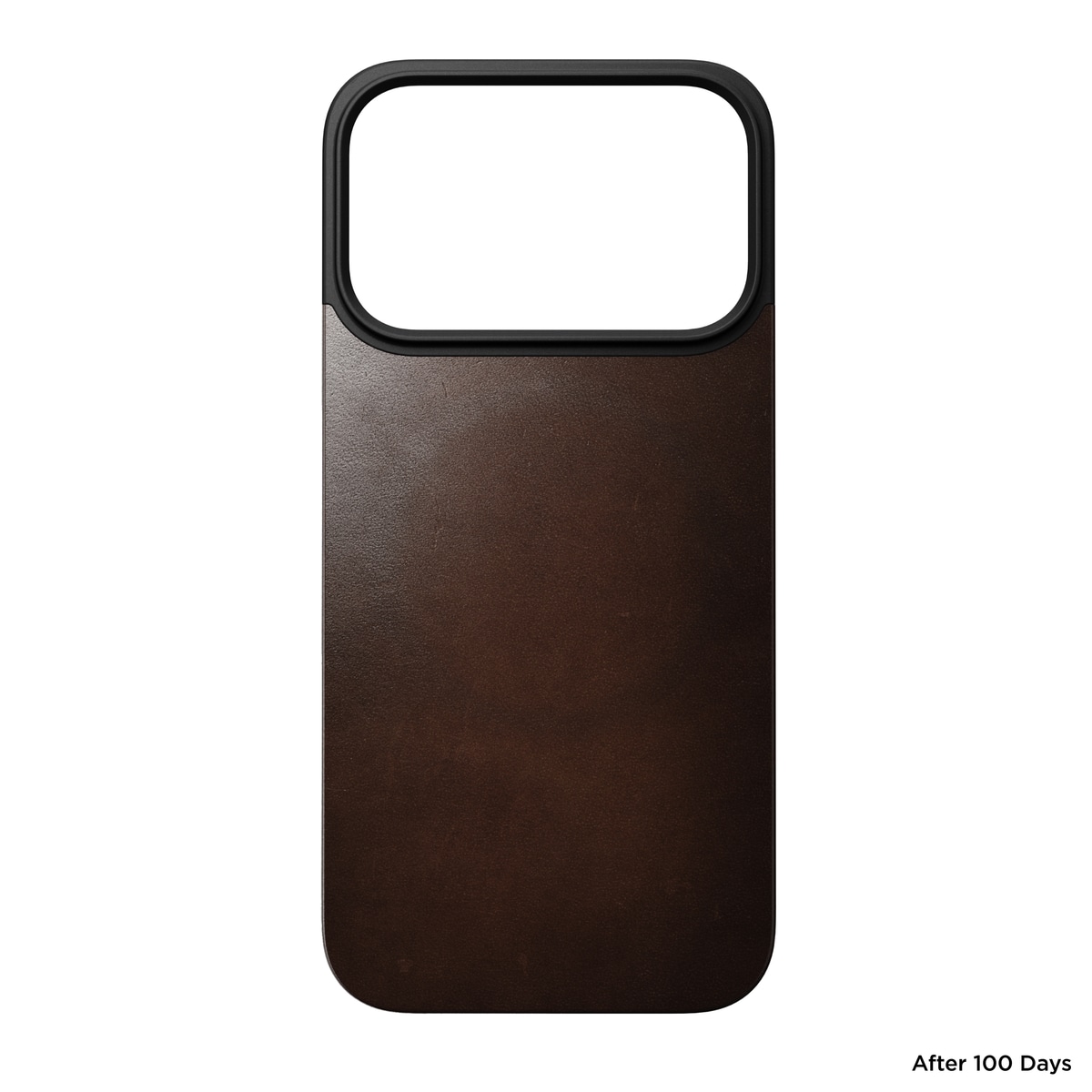 iPhone 17 Pro Max Magnetisk Bakside - Leather Back, Rustic Brown
