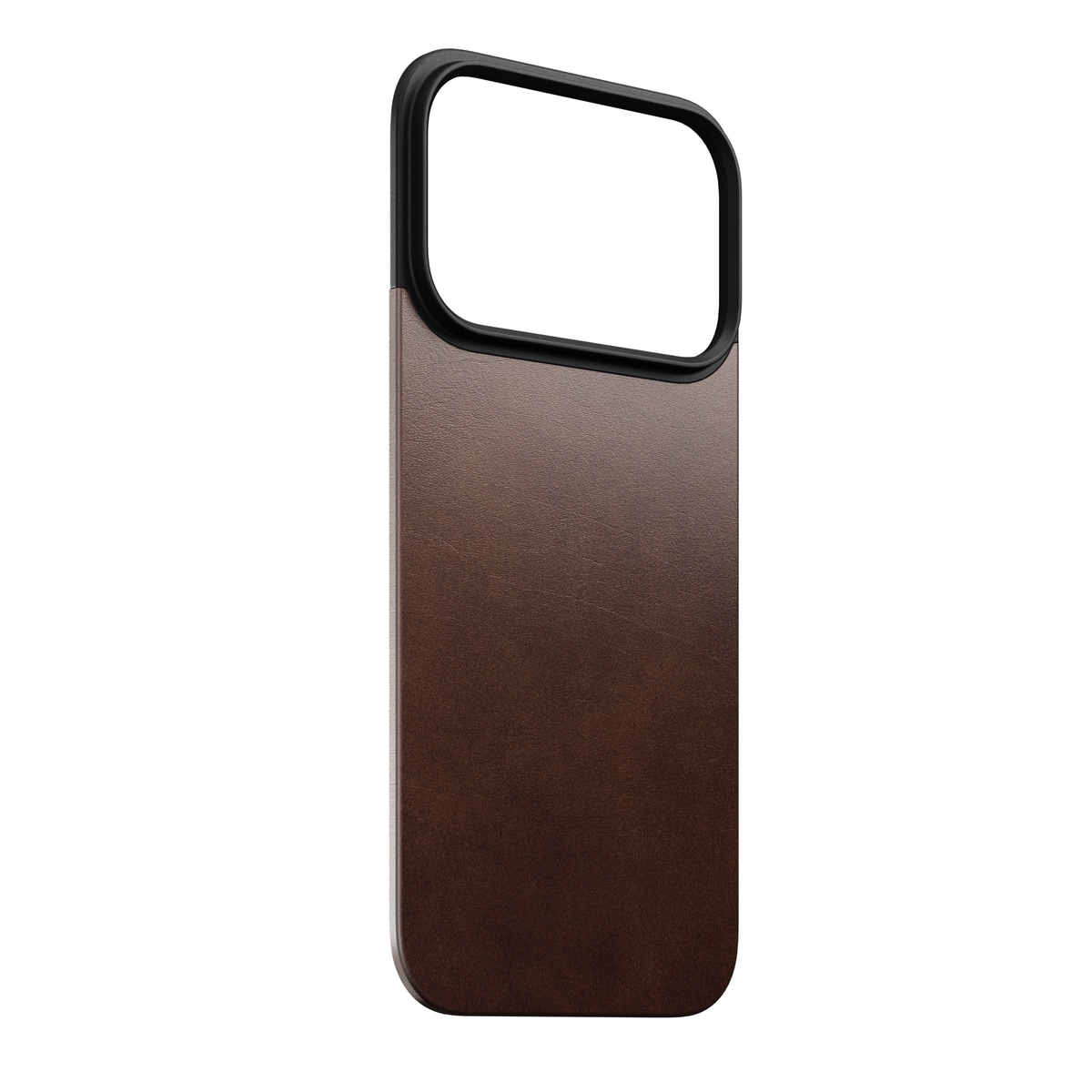 iPhone 17 Pro Max Magnetisk Bakside - Leather Back, Rustic Brown