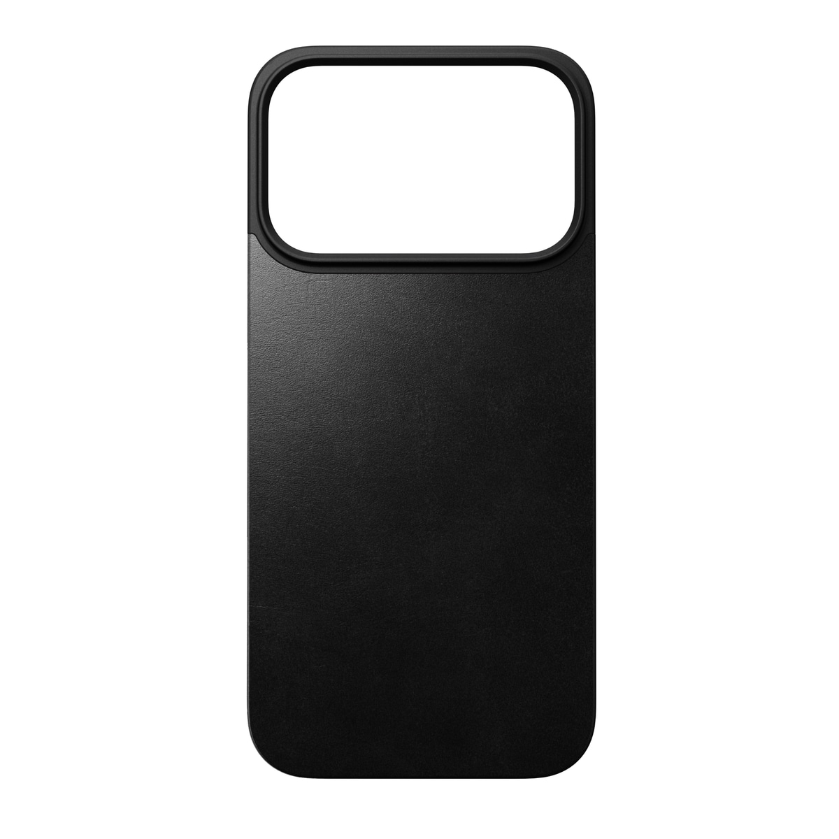iPhone 17 Pro Magnetisk Bakside - Leather Back, Black