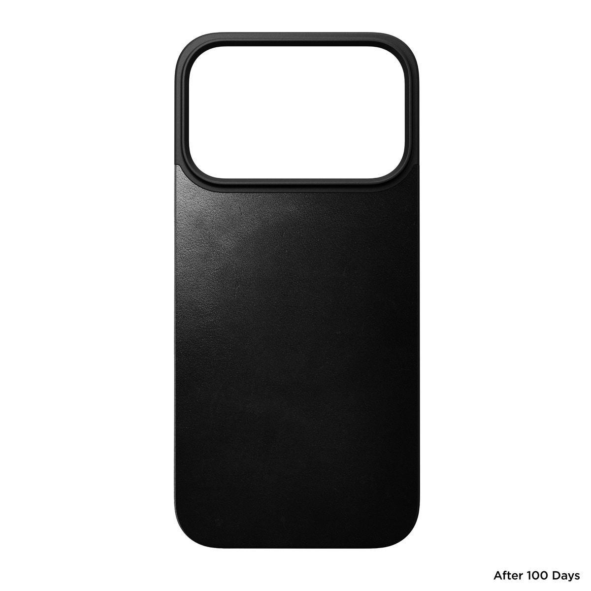 iPhone 17 Pro Magnetisk Bakside - Leather Back, Black