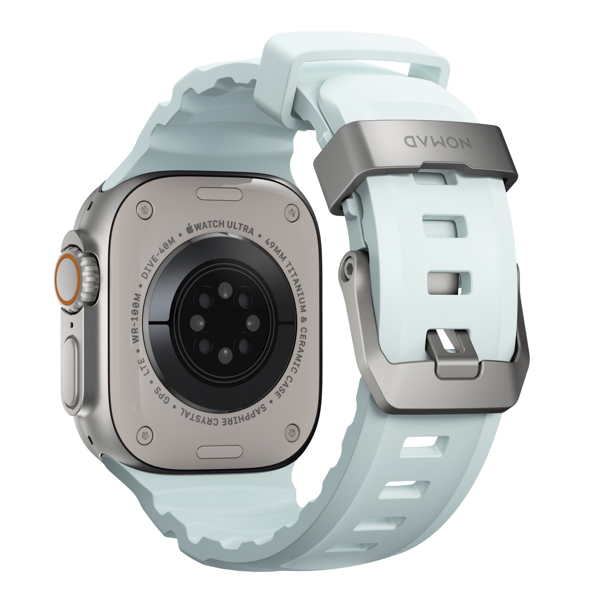 Apple Watch Series 9 45mm Reim Rocky Point (Natural Hardware) Icy Blue Glow - Limited edition