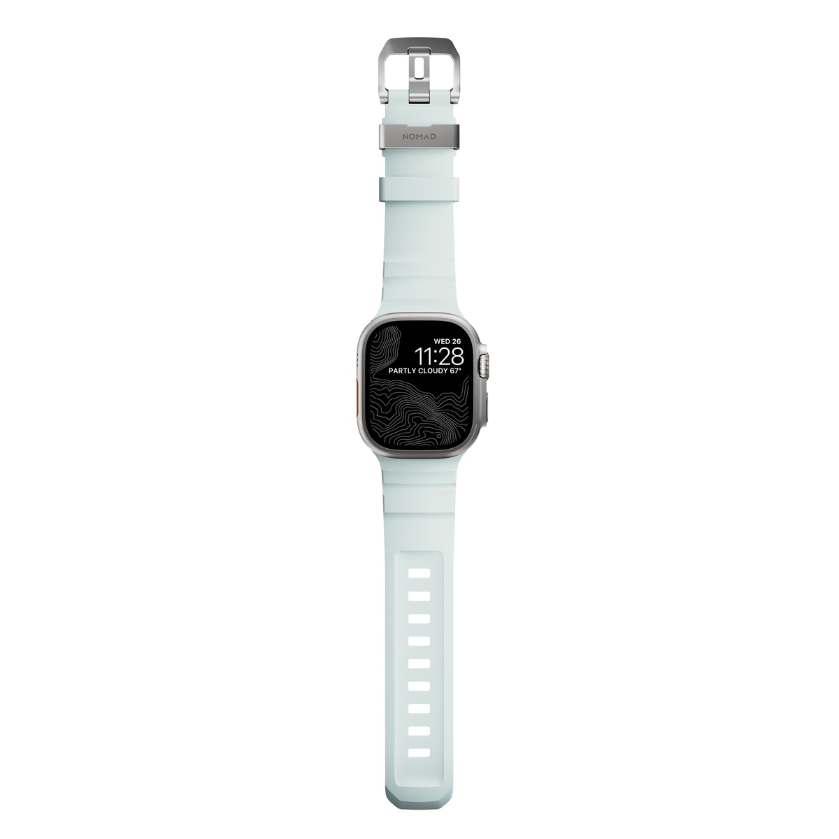Apple Watch Series 9 45mm Reim Rocky Point (Natural Hardware) Icy Blue Glow - Limited edition