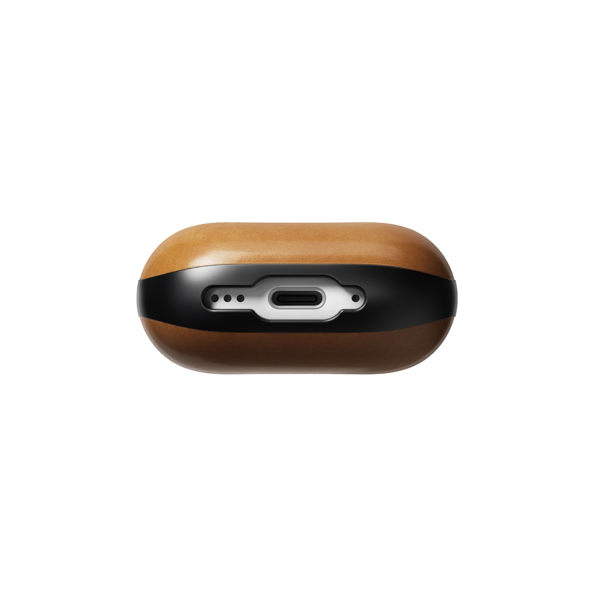 Apple AirPods 4 Skinnetui - Modern Case Leather, English Tan-C