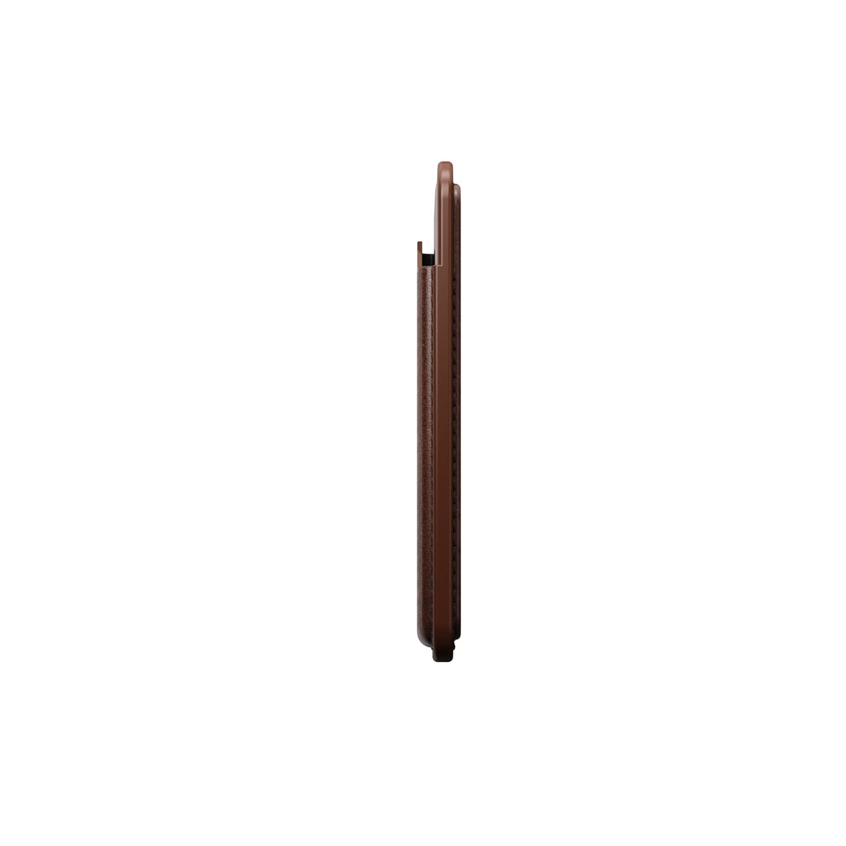 MagSafe-kortholder i Horween Leather med sporing, Rustic Brown