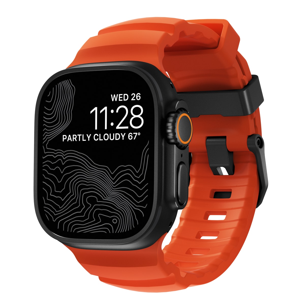 Apple Watch Ultra 49mm 2nd Gen Reim Rocky Point (Black Hardware) Magma - Limited edition