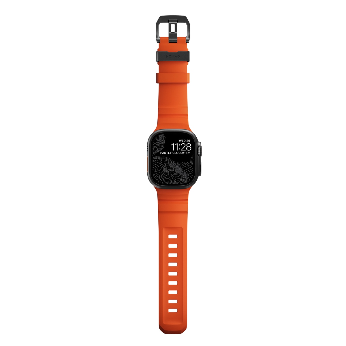 Apple Watch Series 9 45mm Reim Rocky Point (Black Hardware) Magma - Limited edition