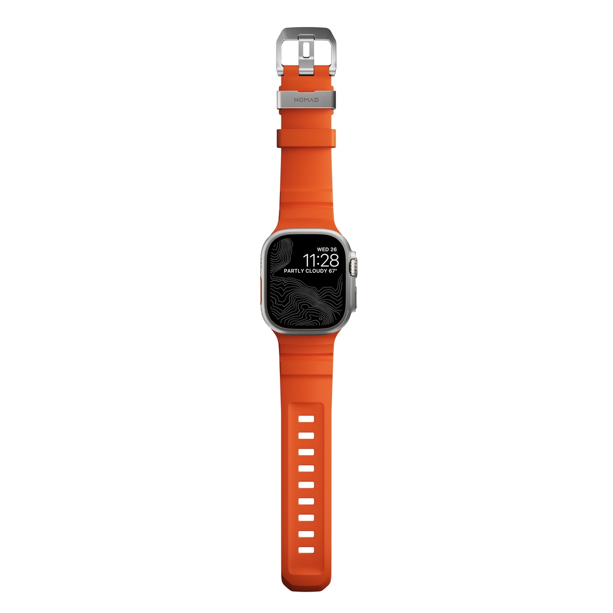 Apple Watch Series 8 45mm Reim Rocky Point (Natural Hardware) Magma - Limited edition
