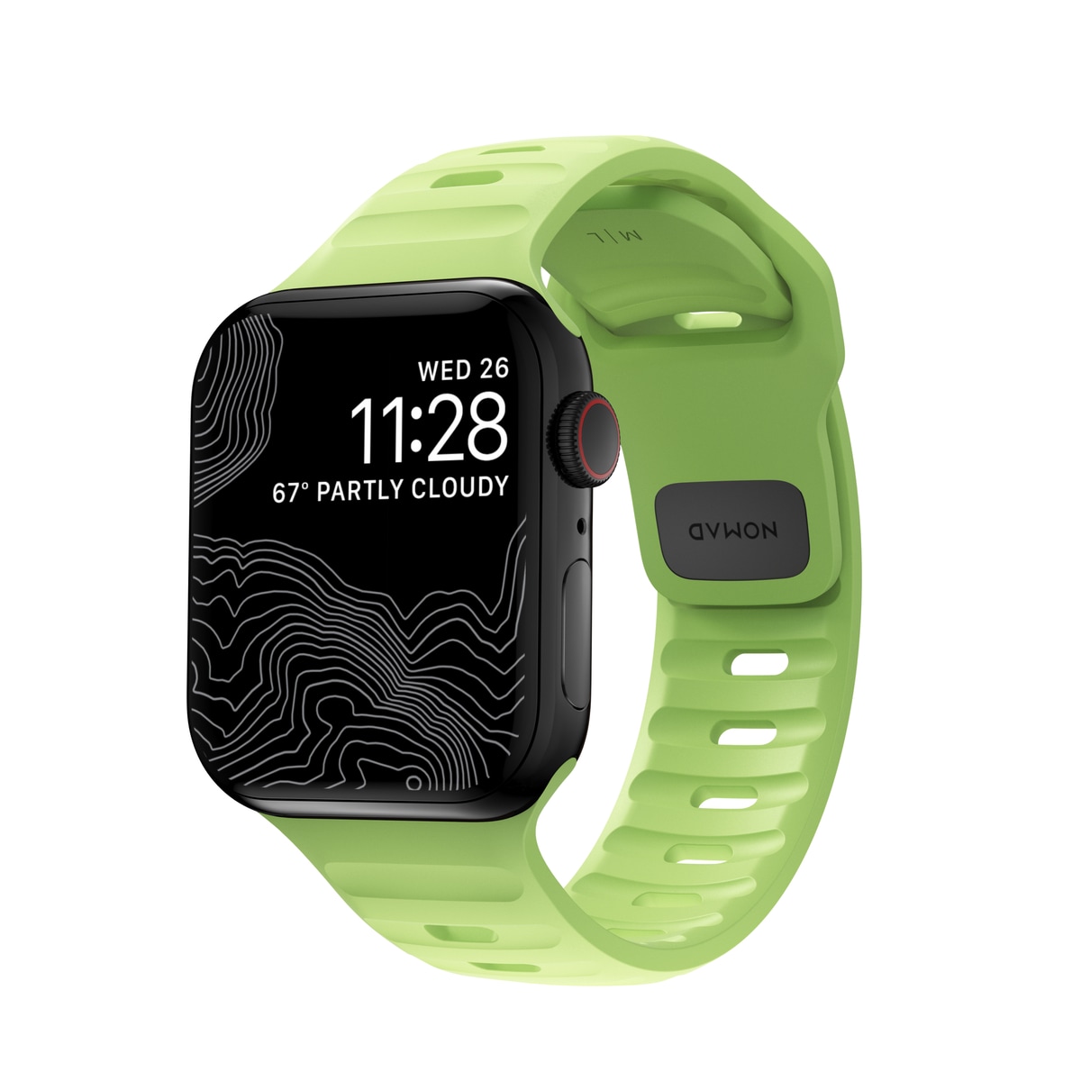 Apple Watch Series 9 41mm Reim - Sport Band Glow 2.0 - Limited edition
