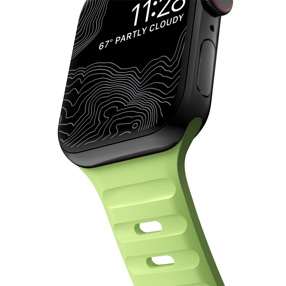 Apple Watch Series 9 41mm Reim - Sport Band Glow 2.0 - Limited edition