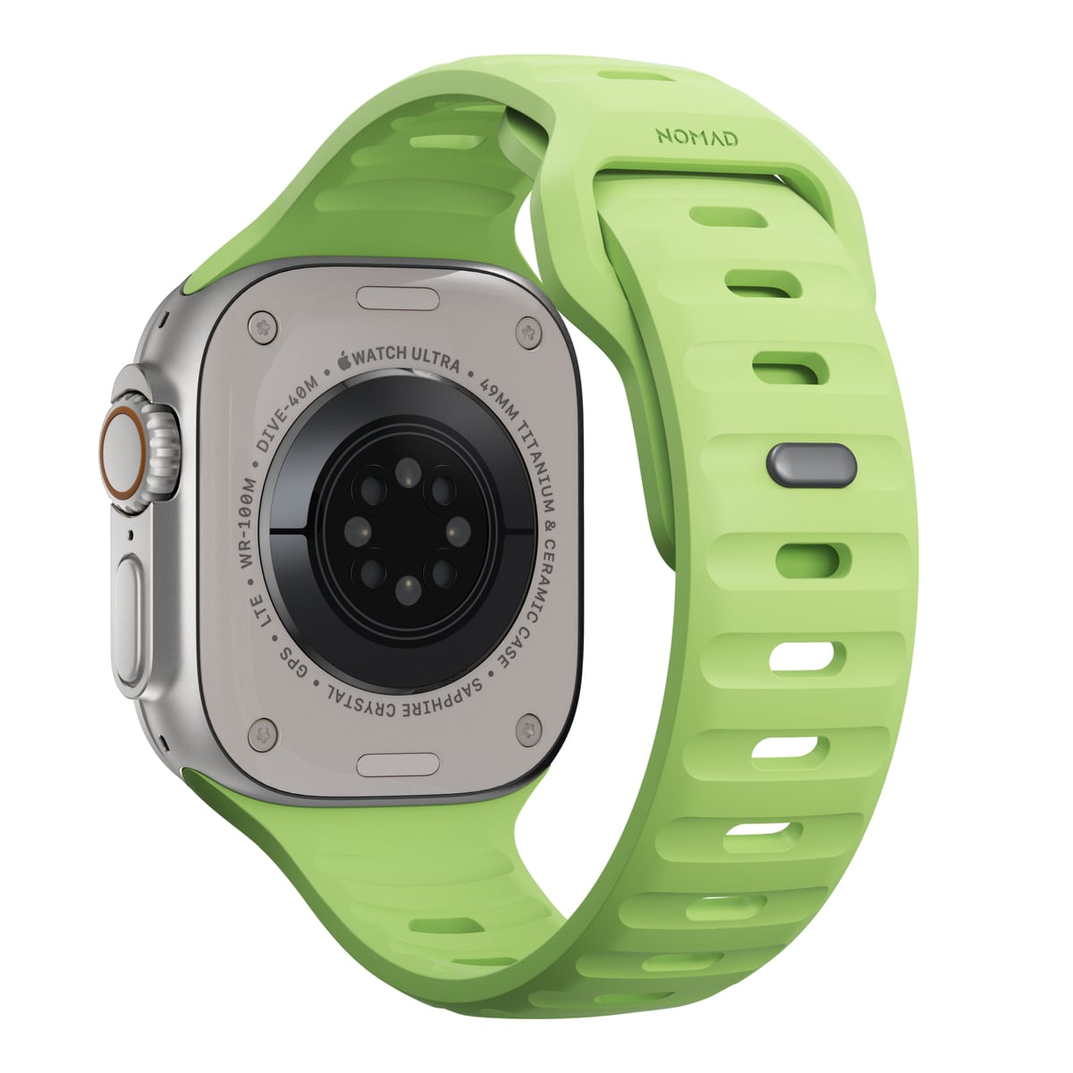 Apple Watch Ultra 49mm 1st Gen Reim - Sport Band Grønn