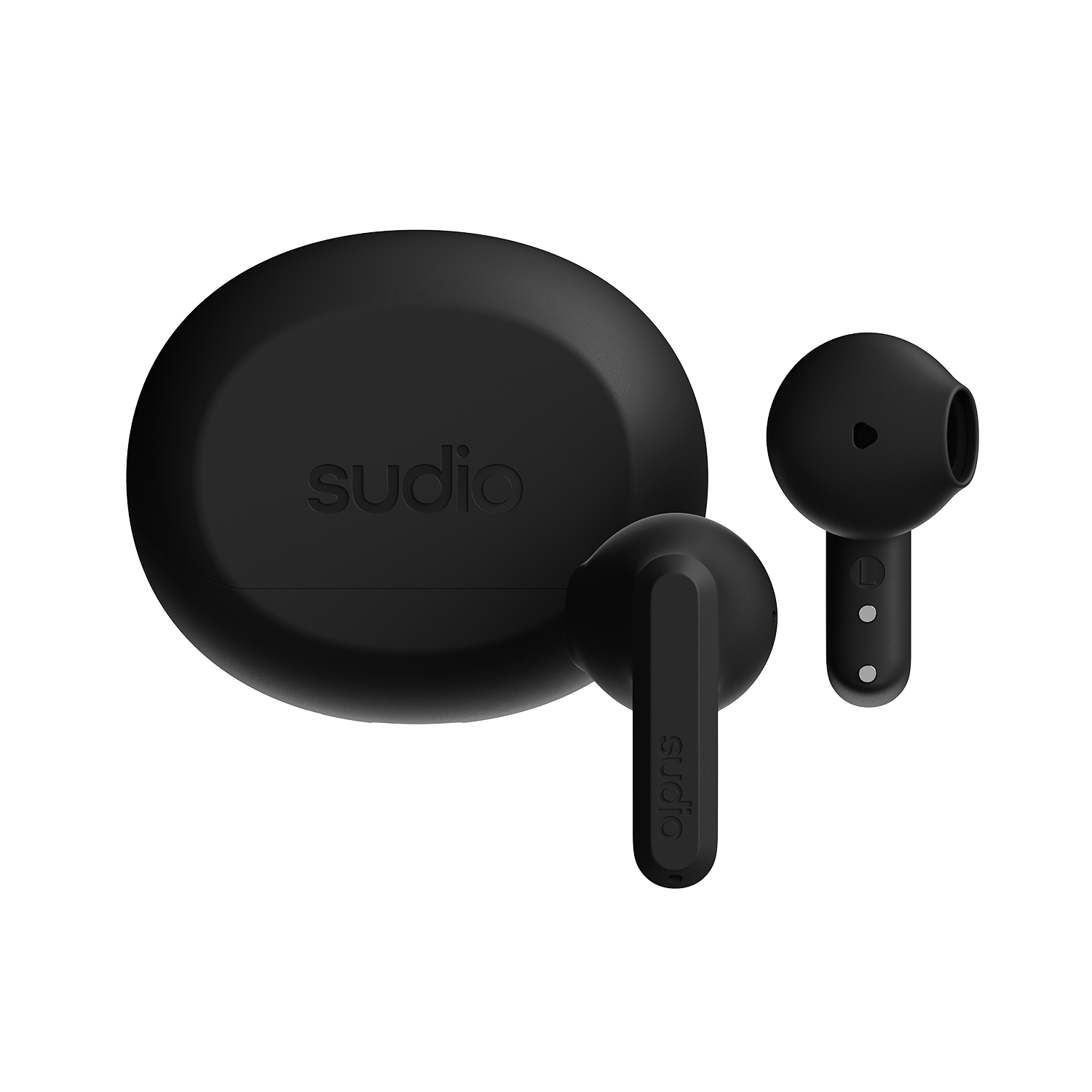 A3 Trådløse In-ear hodetelefoner, Svart
