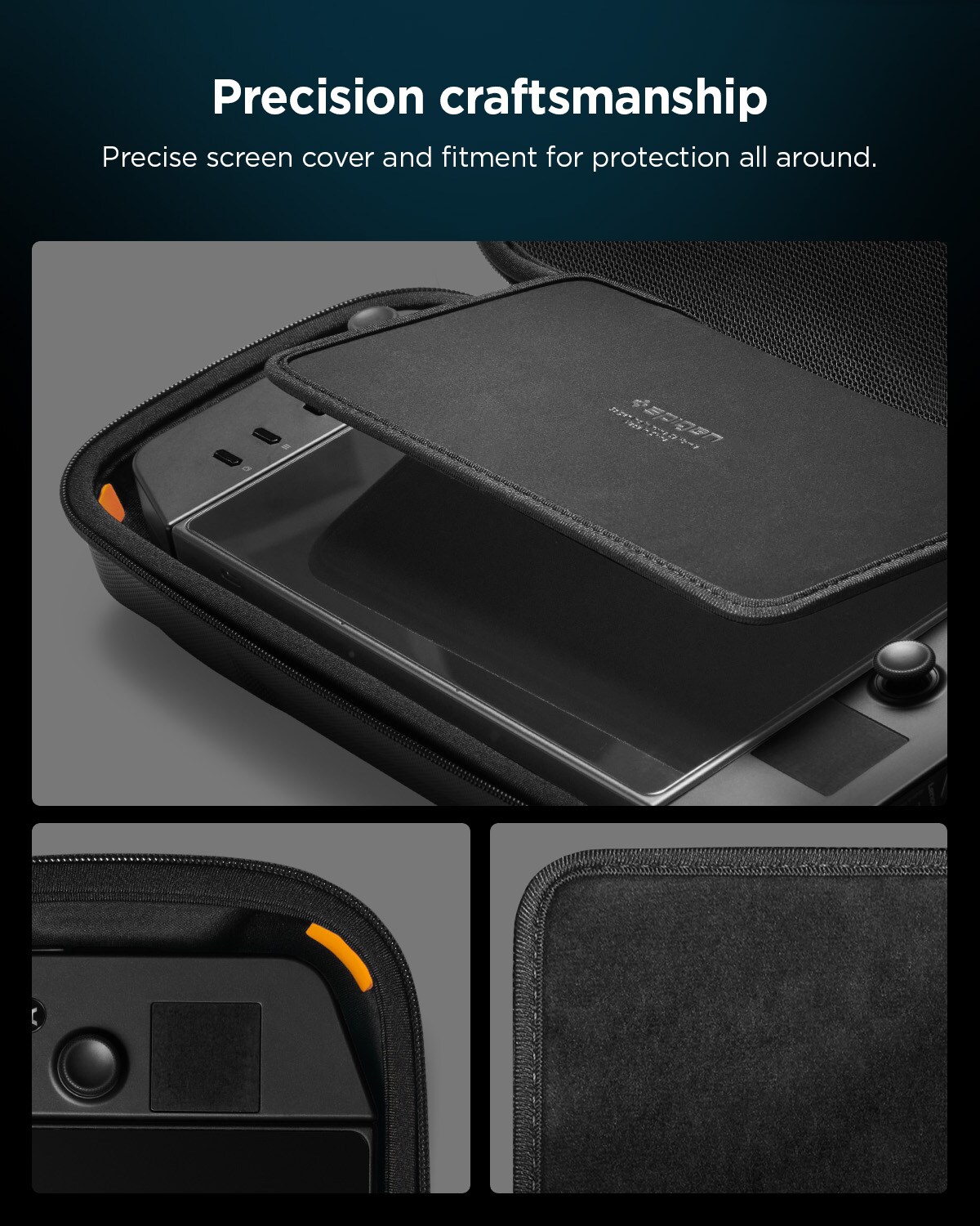 Lenovo Legion Go Rugged Armor Pro Etui, Svart