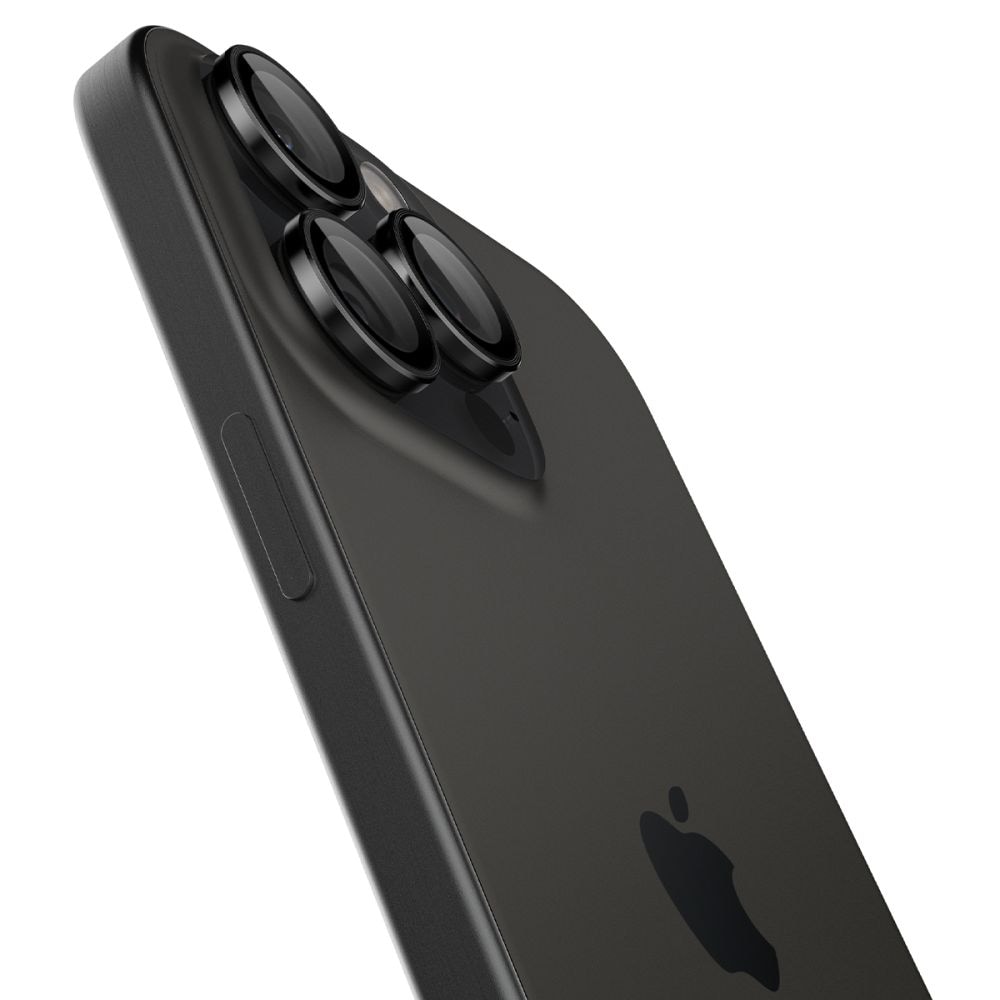 iPhone 16 Pro EZ Fit Linsebeskytter (2-pack), Svart