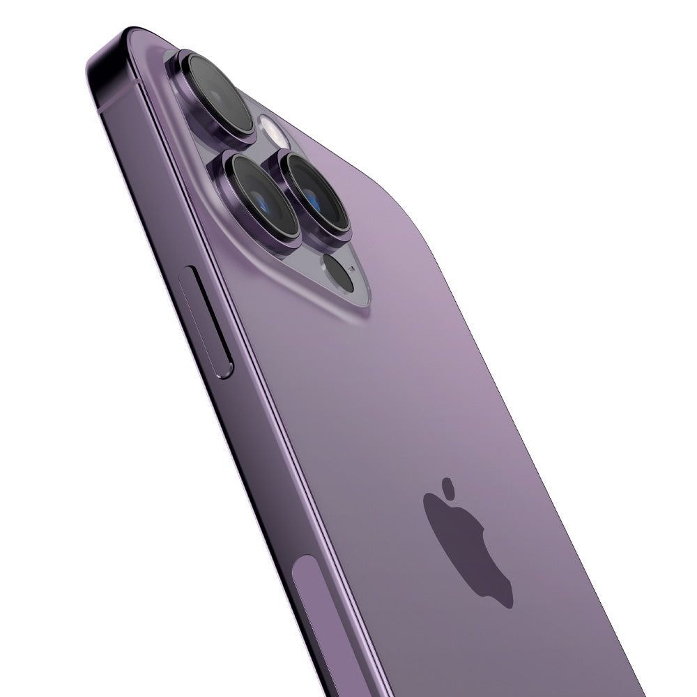 iPhone 14 Pro Max EZ Fit Linsebeskytter (2-pack), Lilla