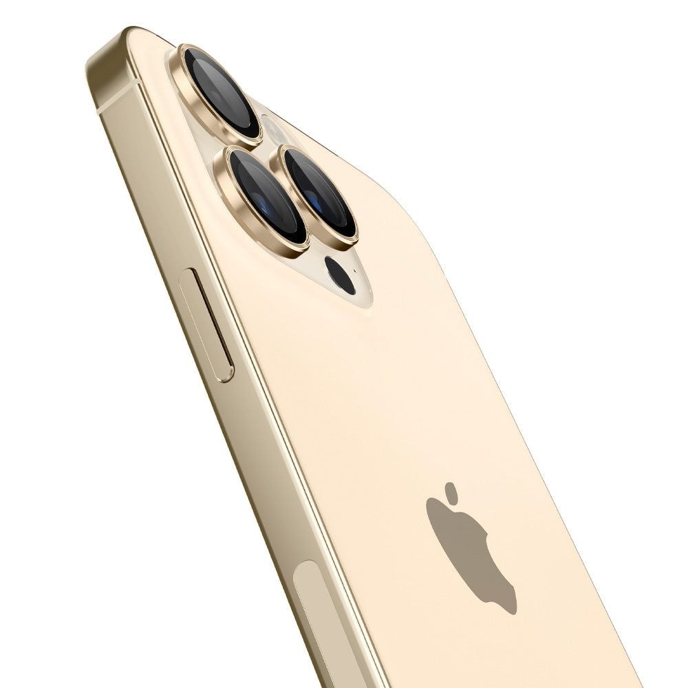 iPhone 14 Pro Max EZ Fit Linsebeskytter (2-pack), Gull