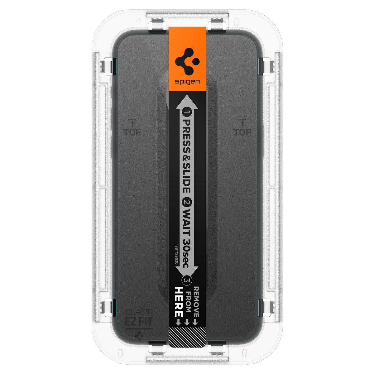 iPhone 15 Pro Skjermbeskytter med monteringsramme (2-pack) GLAS.tR EZ Fit