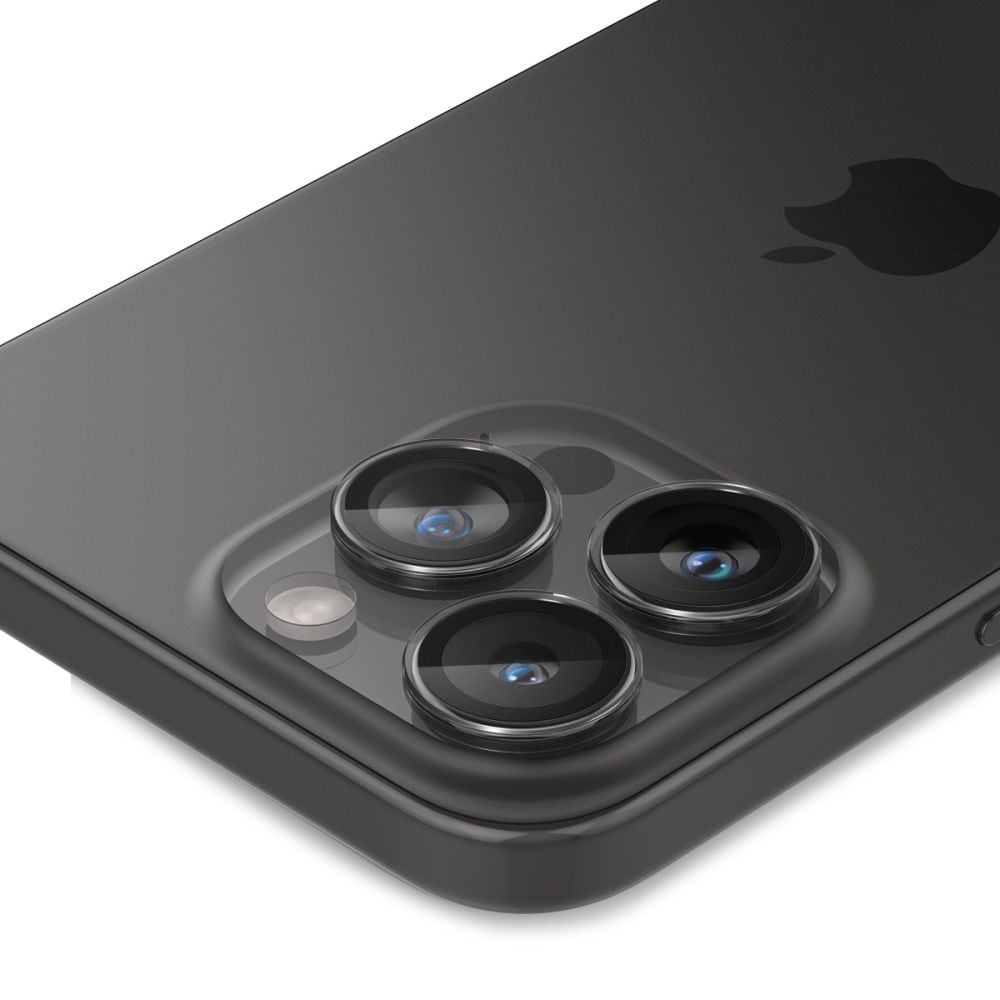 iPhone 16 Pro Max EZ Fit Linsebeskytter (2-pack), Gjennomsiktig