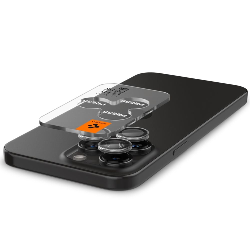 iPhone 16 Pro Max EZ Fit Linsebeskytter (2-pack), Gjennomsiktig