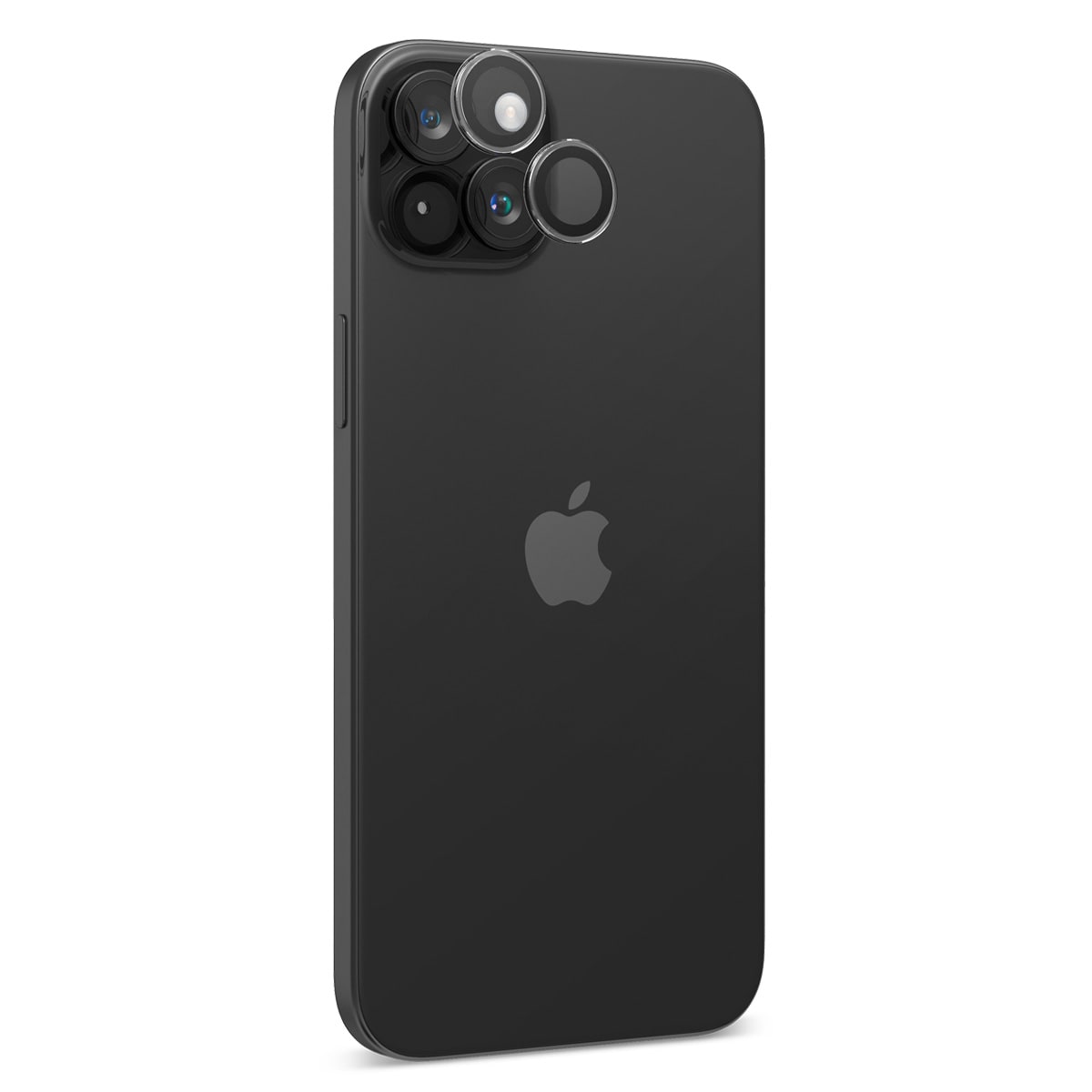 iPhone 15 Plus EZ Fit Linsebeskytter (2-pack), Svart