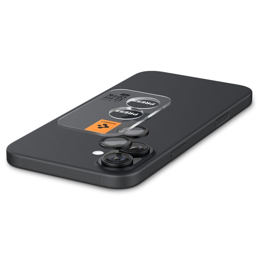 iPhone 16 EZ Fit Linsebeskytter (2-pack), Svart