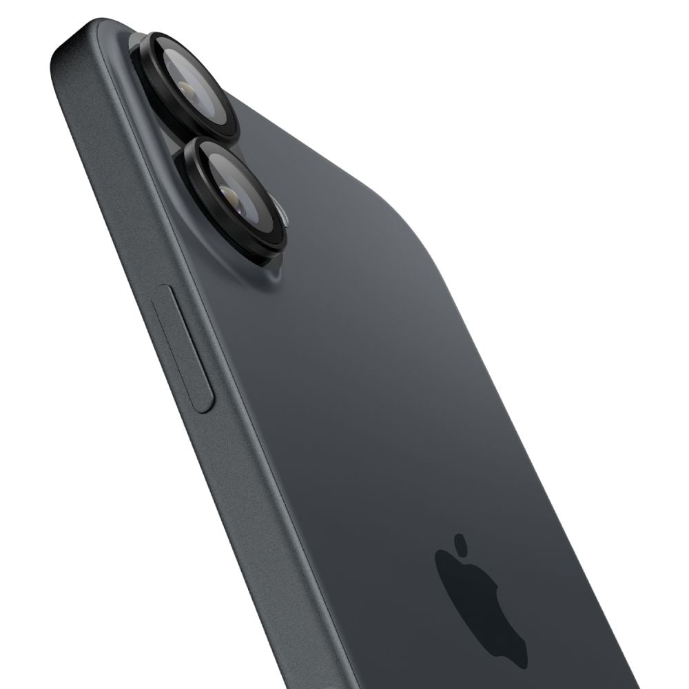 iPhone 16 EZ Fit Linsebeskytter (2-pack), Svart