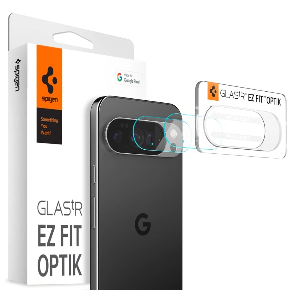 Google Pixel 10 Pro EZ Fit Linsebeskytter (2-pack), Gjennomsiktig