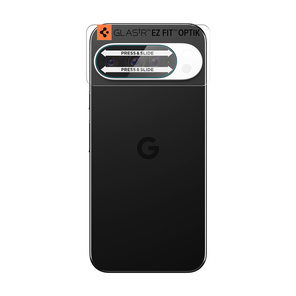 Google Pixel 10 Pro EZ Fit Linsebeskytter (2-pack), Gjennomsiktig