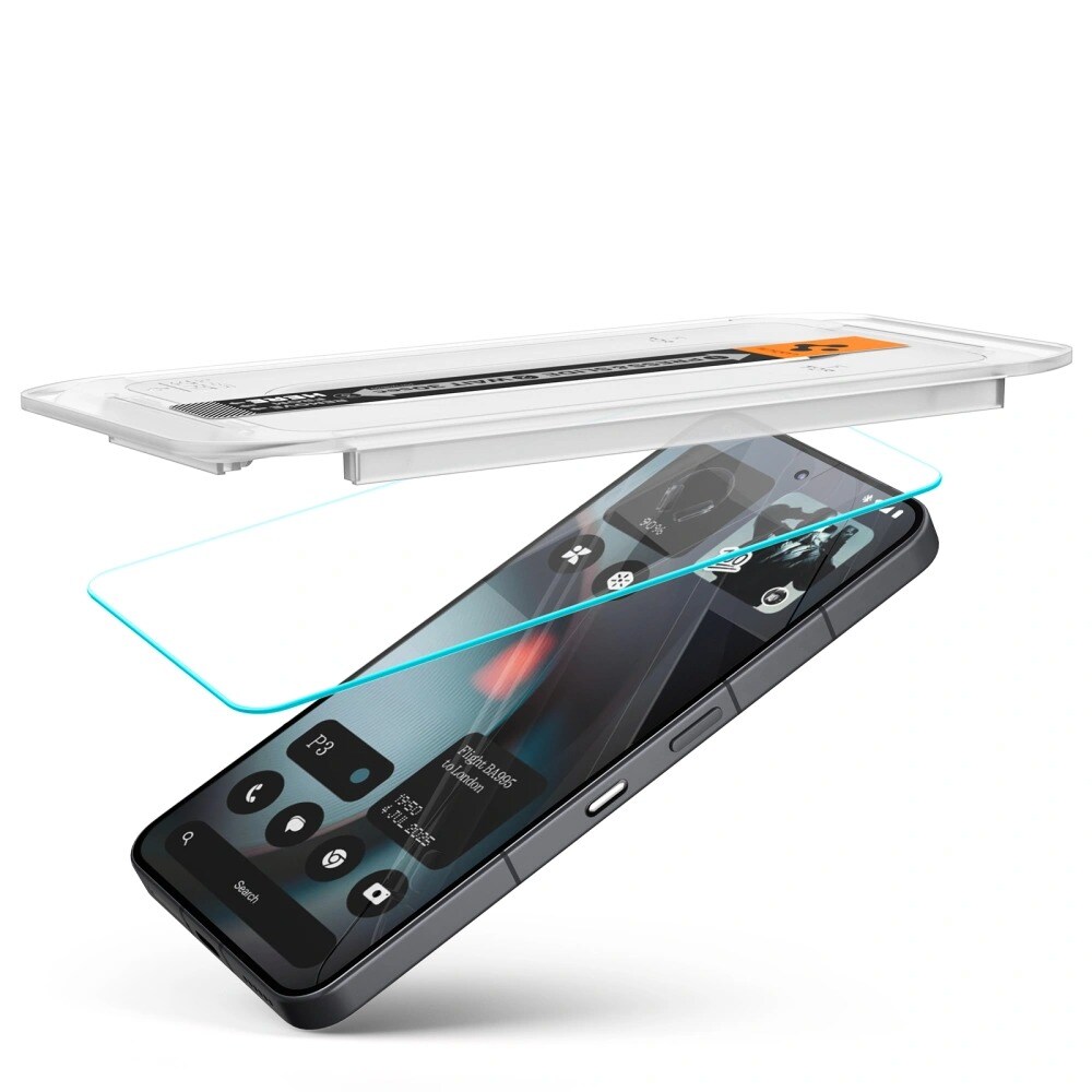 Nothing Phone 3 Skjermbeskytter med monteringsramme (2-pack) GLAS.tR EZ Fit