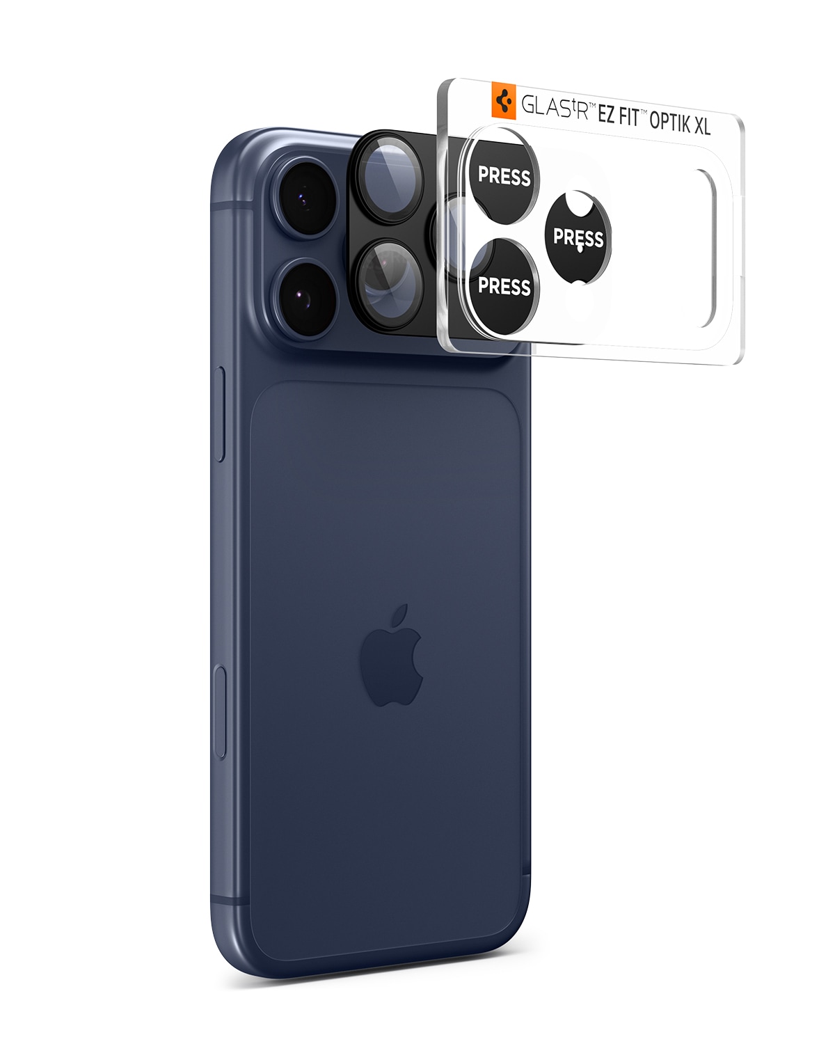 iPhone 17 Pro EZ Fit Kamerabeskyttelse - Optik Pro XL, Svart