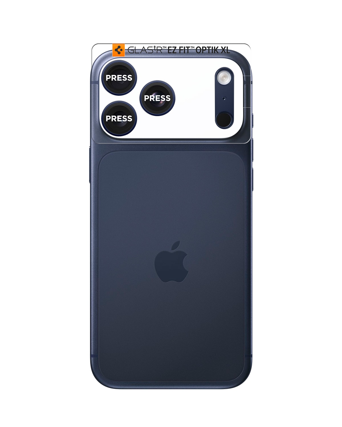 iPhone 17 Pro EZ Fit Kamerabeskyttelse - Optik Pro XL, Blå