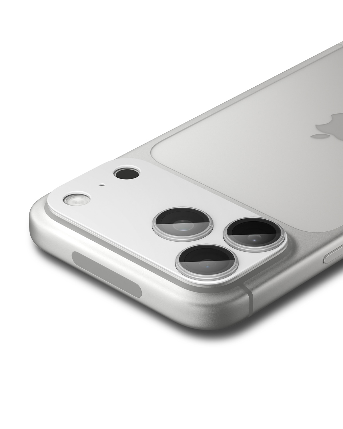 iPhone 17 Pro EZ Fit Kamerabeskyttelse - Optik Pro XL, Sølv