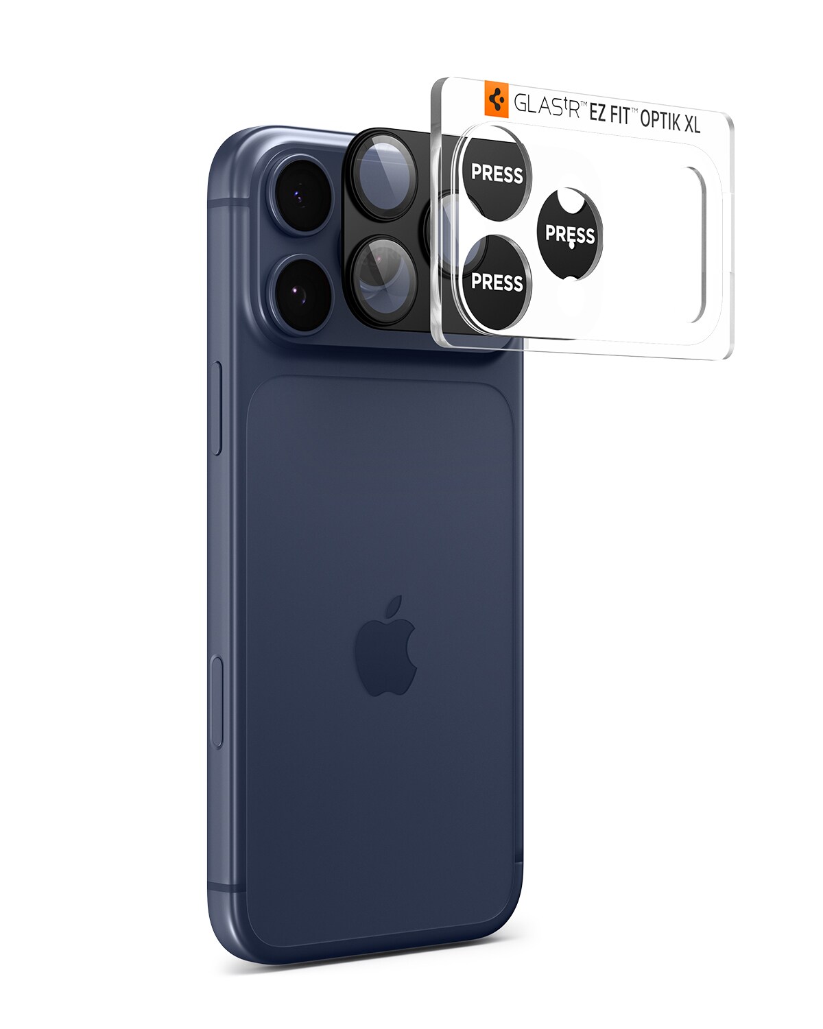 iPhone 17 Pro Max EZ Fit Kamerabeskyttelse - Optik Pro XL, Svart