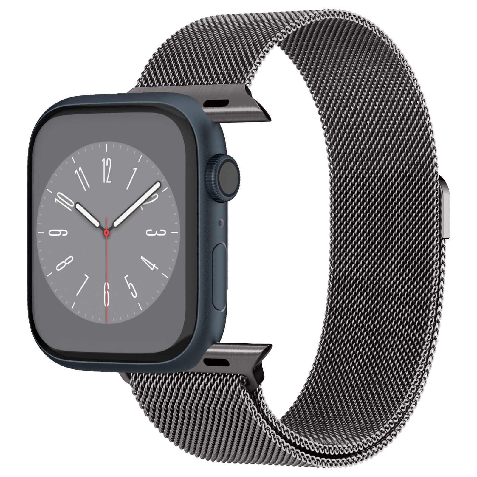 Apple Watch Ultra 49mm 2nd Gen Metallreim Metal Fit, Grafitt