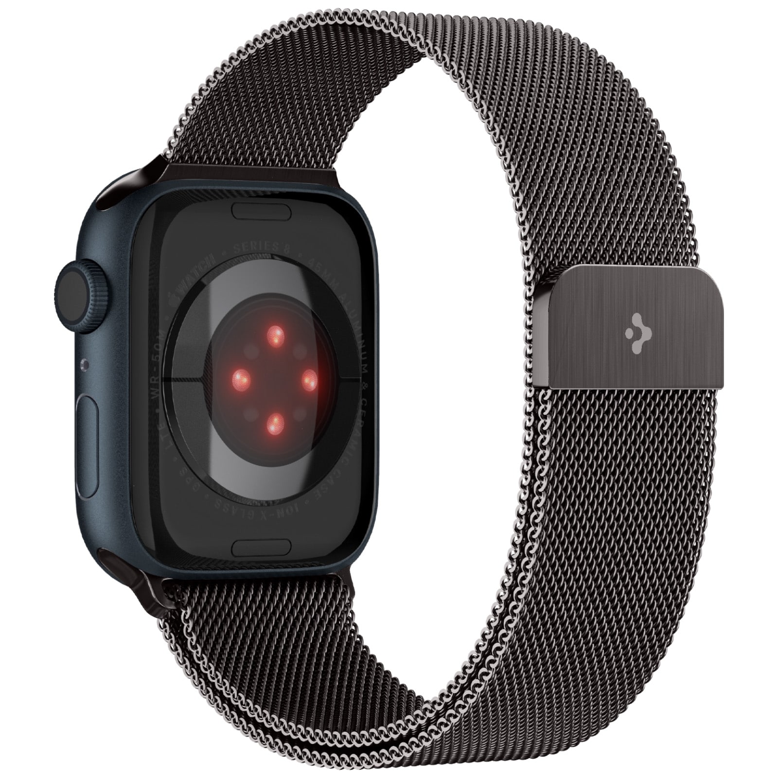 Apple Watch Ultra 49mm 2nd Gen Metallreim Metal Fit, Grafitt