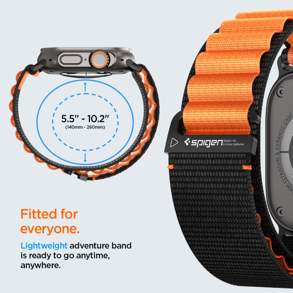 Apple Watch Series 4-6 44mm WBF1 reim Oransje