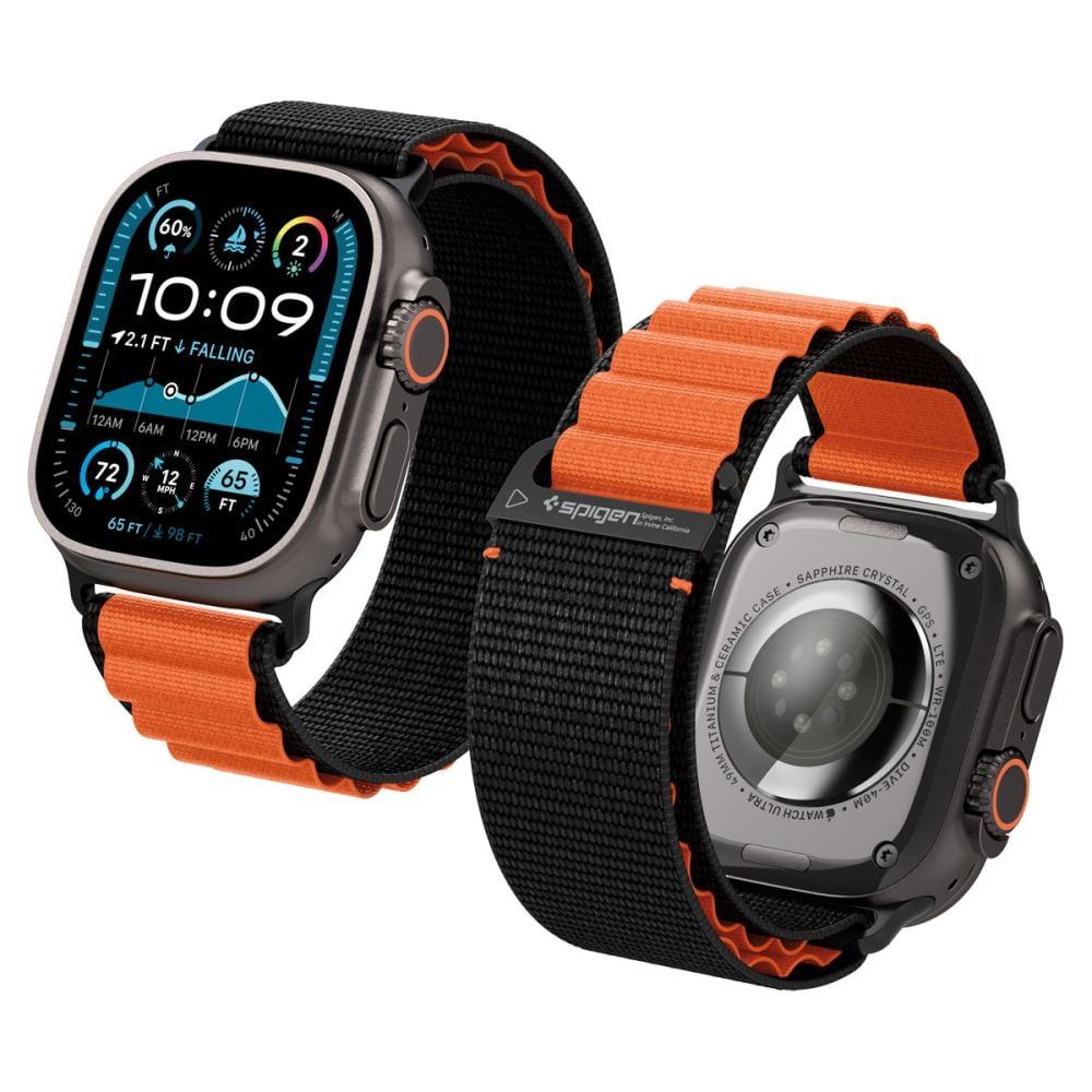 Apple Watch Series 4-6 44mm WBF1 reim Oransje