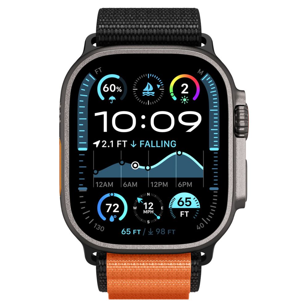 Apple Watch Series 4-6 44mm WBF1 reim Oransje