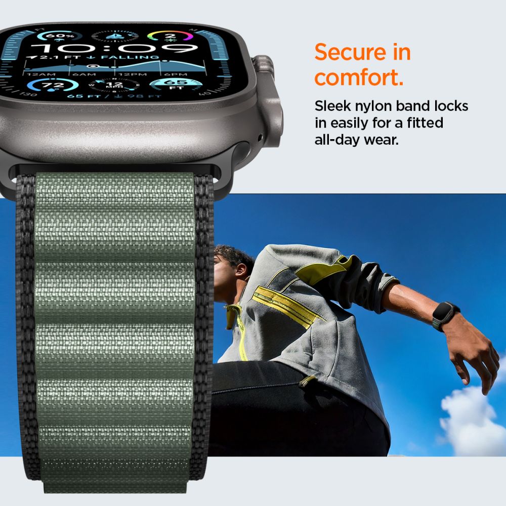 Apple Watch Series 4-6 44mm WBF1 reim Grønn