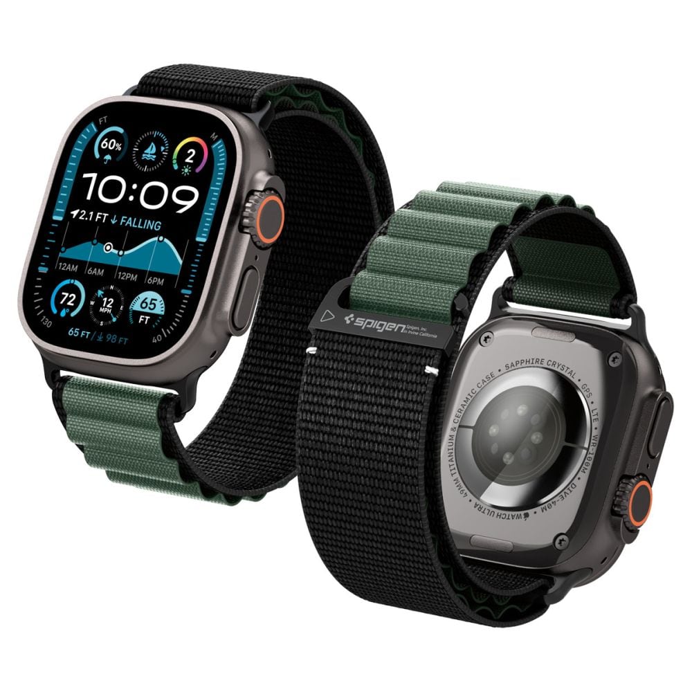 Apple Watch Series 4-6 44mm WBF1 reim Grønn