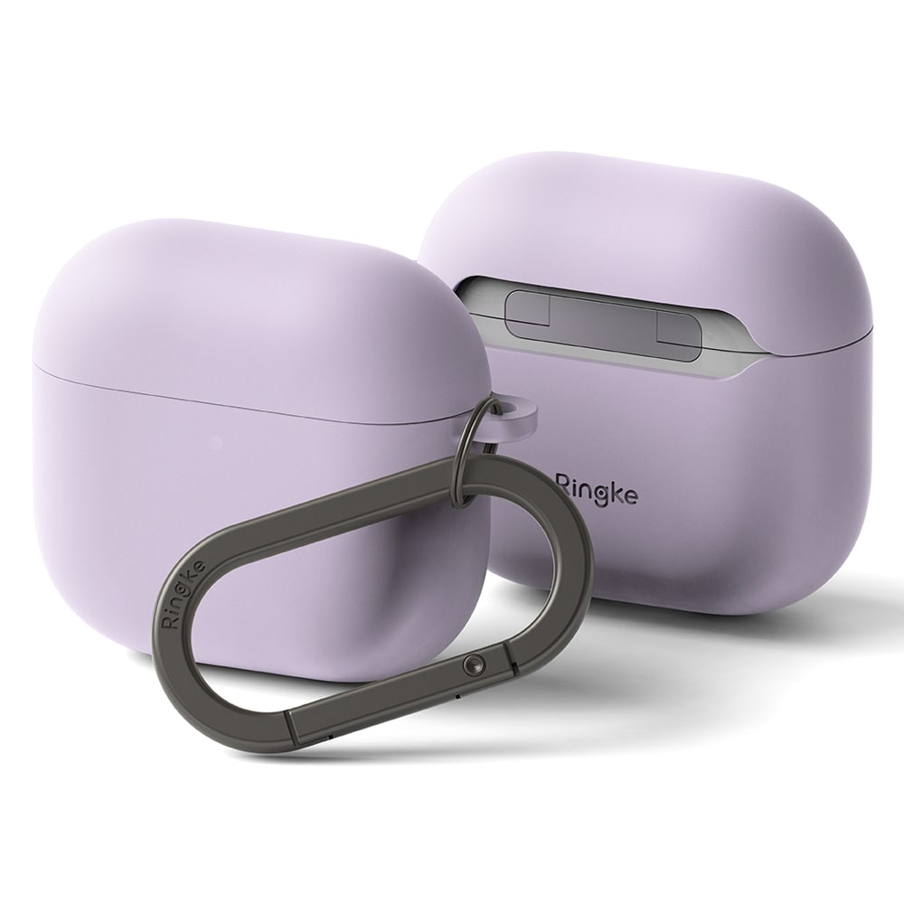 Apple AirPods 4 Silikondeksel, Light Purple