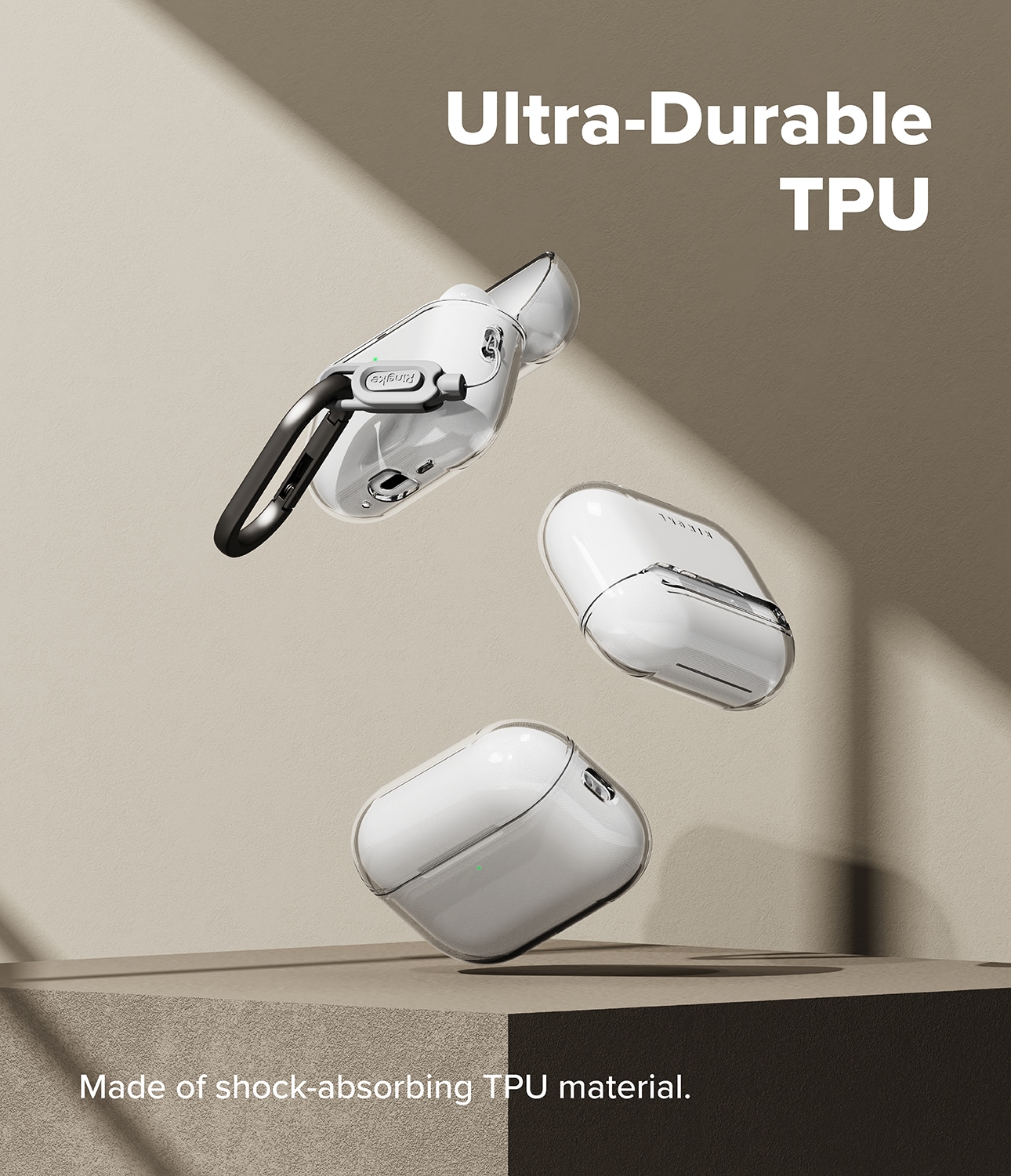 Apple AirPods Pro 3 Air Deksel, Gjennomsiktig