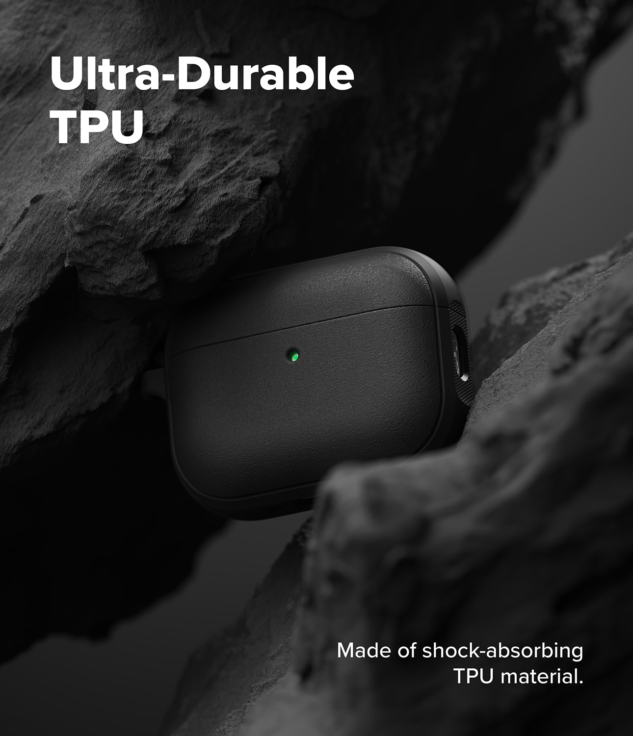 Apple AirPods Pro 3 Onyx MagSafe-deksel, Svart