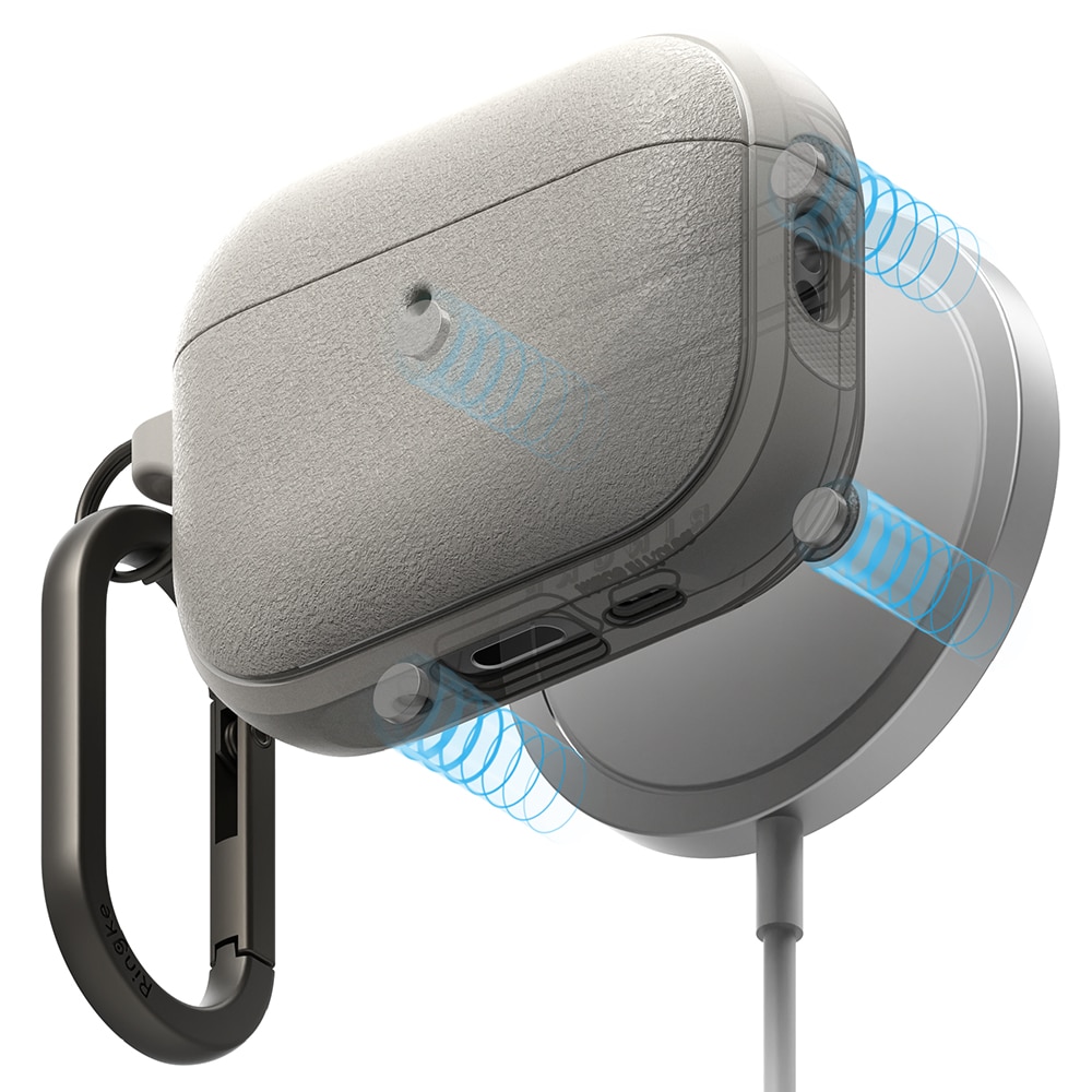 Apple AirPods Pro 3 Onyx MagSafe-deksel, Warm Gray
