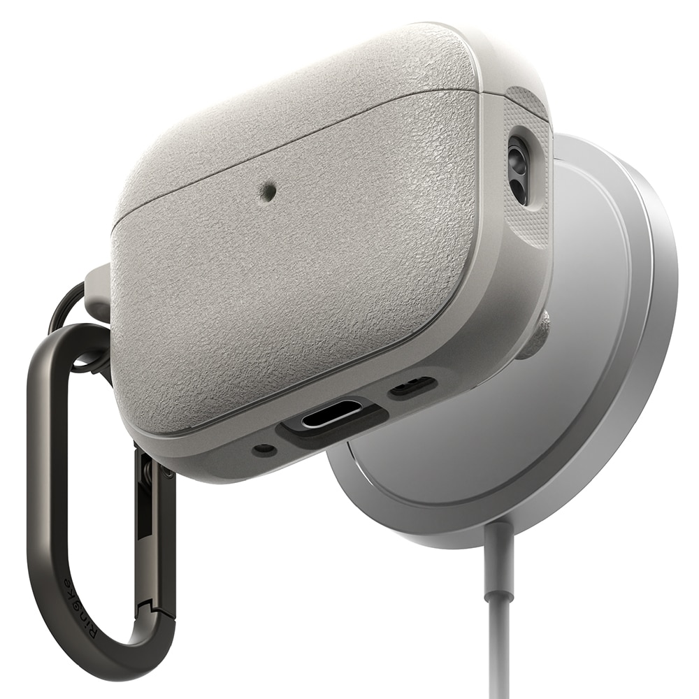 Apple AirPods Pro 3 Onyx MagSafe-deksel, Warm Gray