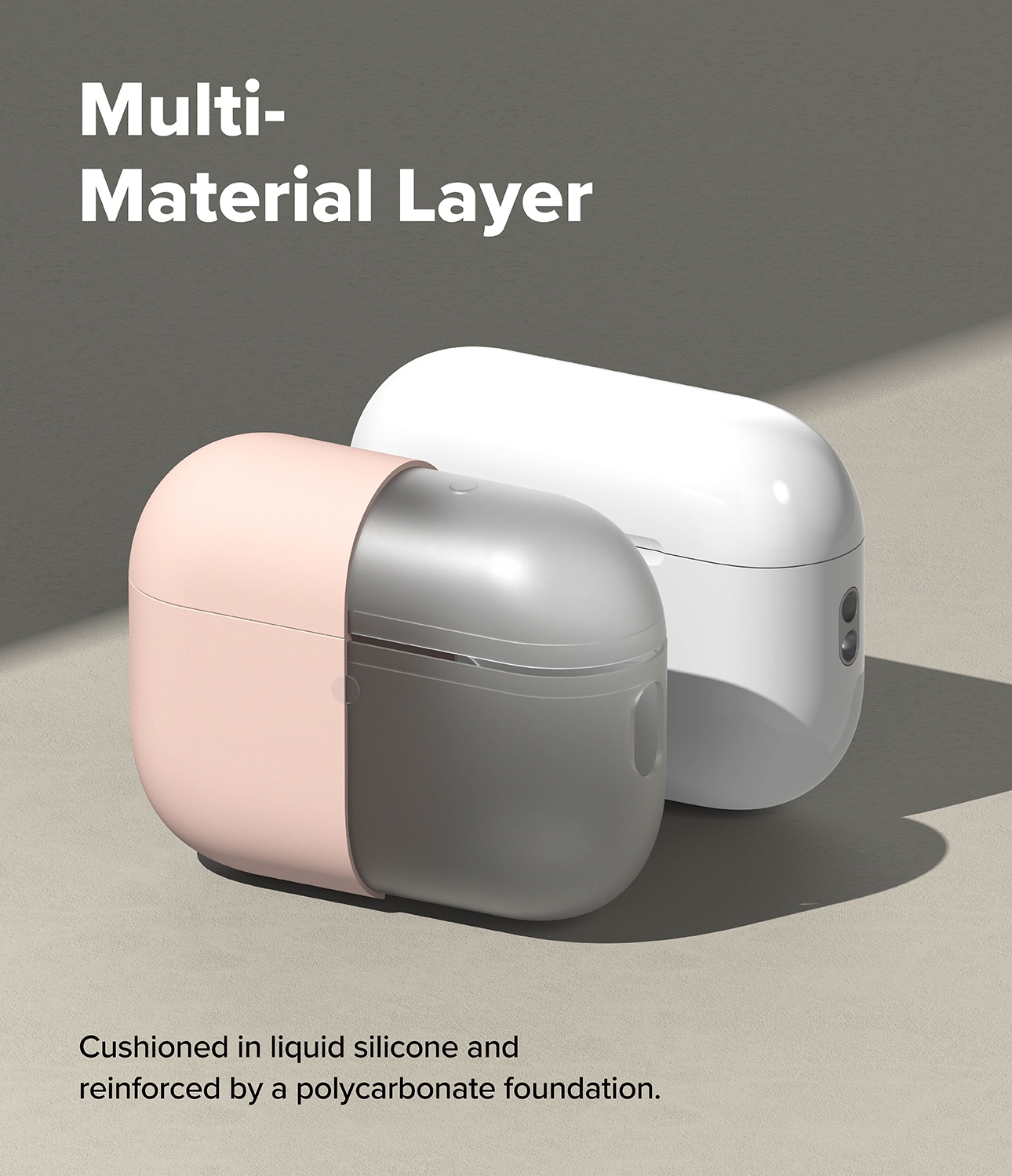 Apple AirPods Pro 3 Silikondeksel, Pink