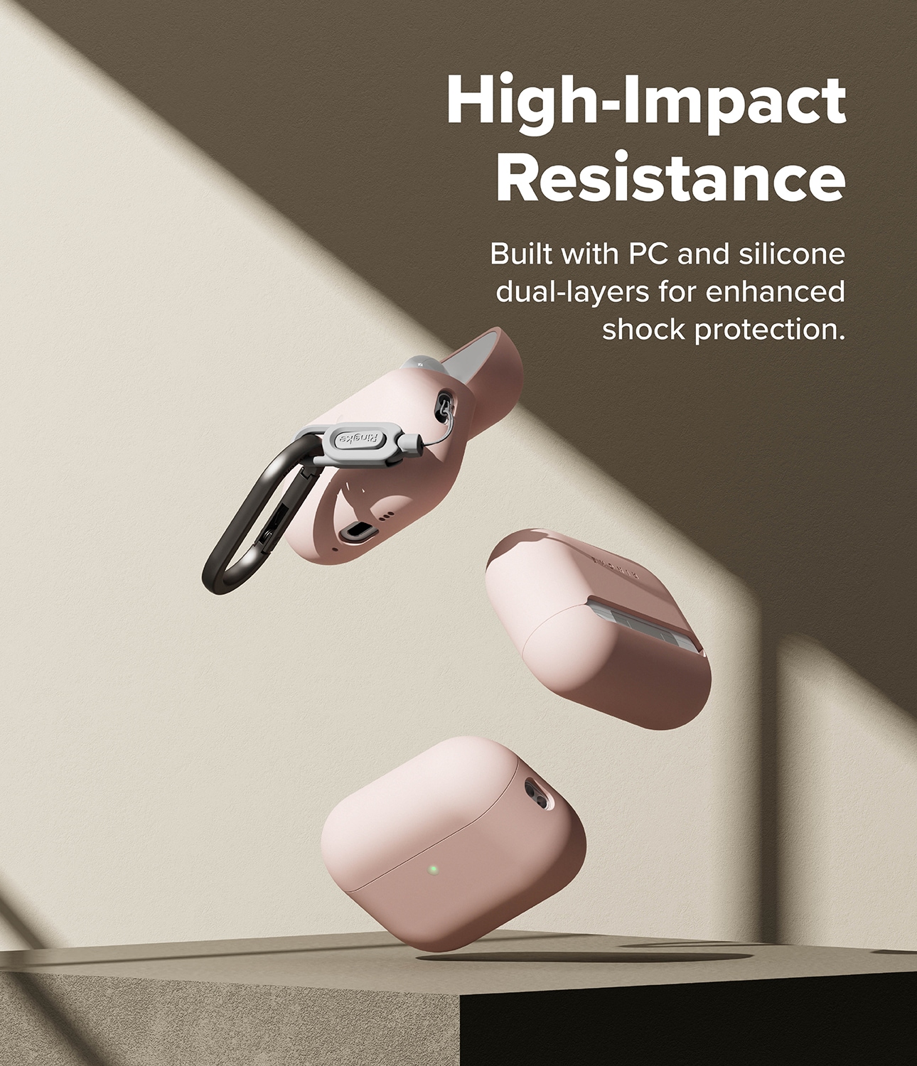 Apple AirPods Pro 3 Silikondeksel, Pink