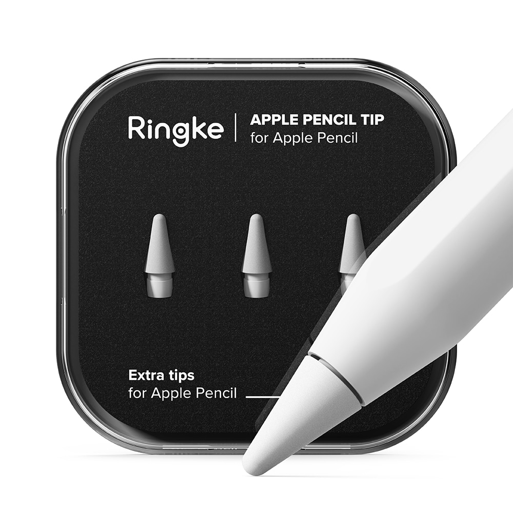 Apple Pencil Spiss Tip 2B (3-pakning), Hvit