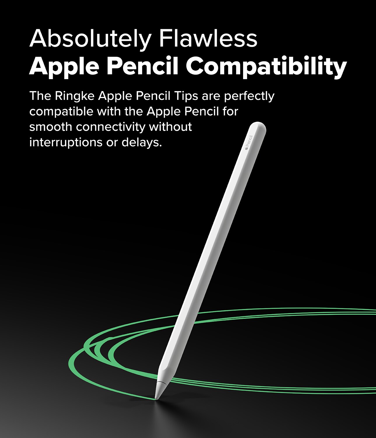 Apple Pencil Spiss Tip 2B (3-pakning), Hvit