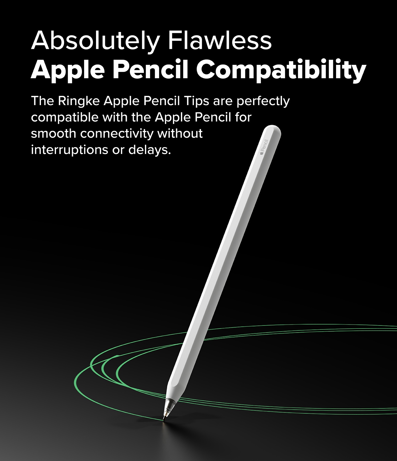 Apple Pencil Spiss Metal Tip (3-pakning), Hvit
