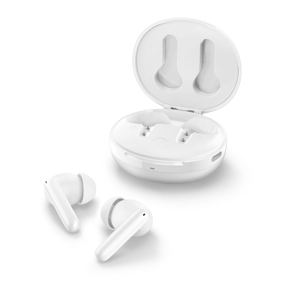 Trådløse ANC ørepropper In-ear, Hvit